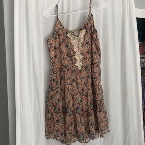Floral dress with slip included